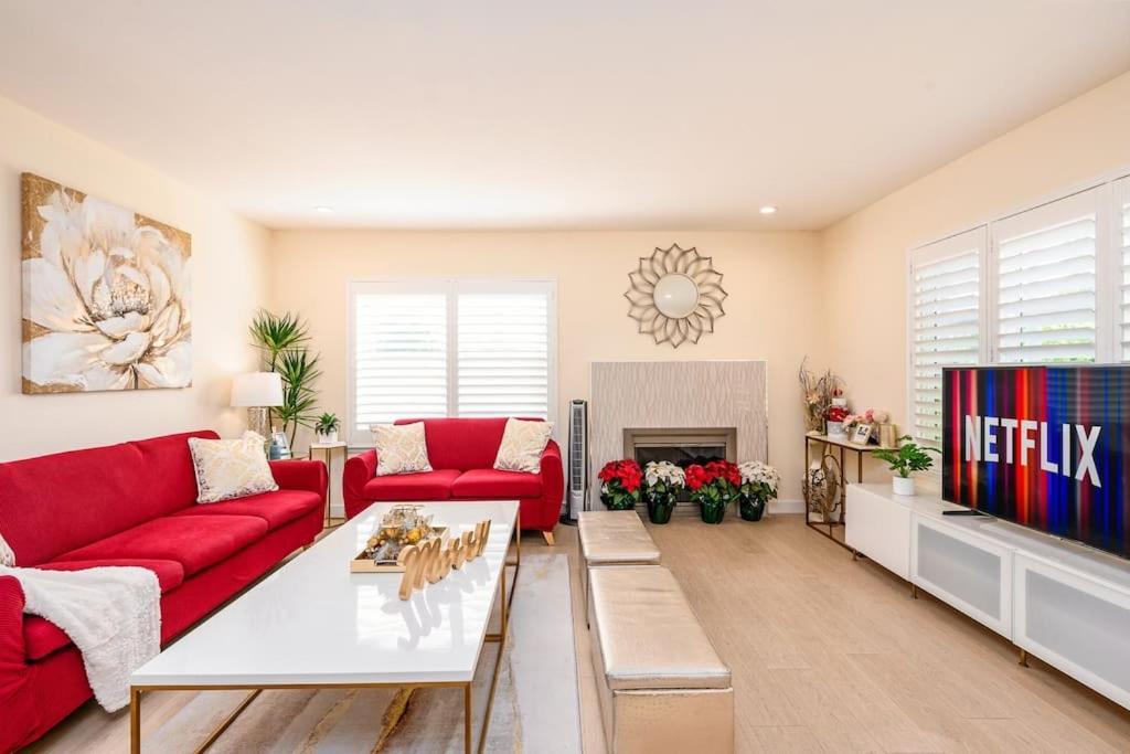 La Sunny House Beautiful Yard 7 Rooms 4 Bathrooms Near Disneyland & Hollywood & Downtown Hacienda Heights Kültér fotó